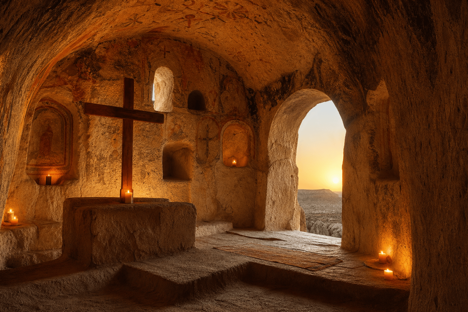 Hakkında — Medyum Feraye Hoca — Anadolu taş kilise atmosferi
